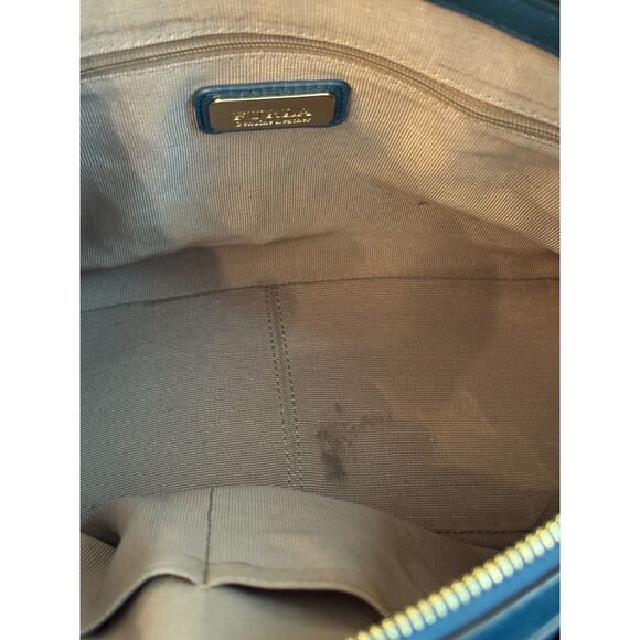 Furla Made in Italy Doctor Case Handbag Purse Bag Leather w/ Dustbag - Picture 10 of 11